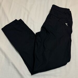 Chervo Black Pants Size 2 (38 Italy)